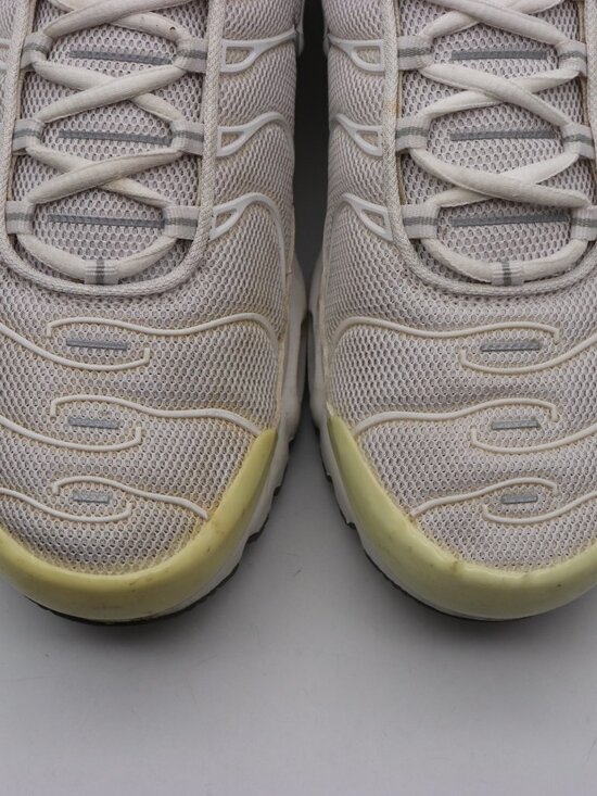 Nike Air Max Plus Tn Men\'s Size 11 Triple White Cool Grey Sneakers main image 9